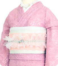 レンタル着物一例　レース着物