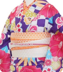 レンタル着物一例 レトロモダン