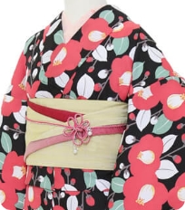 レンタル着物一例 レトロモダン