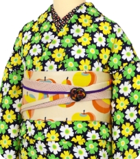 レンタル着物一例 レトロモダン