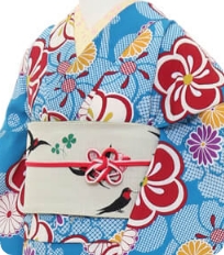 レンタル着物一例 レトロモダン