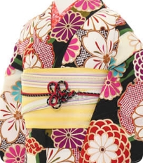 レンタル着物一例 レトロモダン