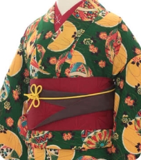 レンタル着物一例 レトロモダン