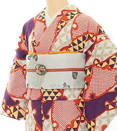 名古屋帯のレンタル着物一例