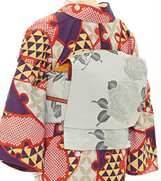 名古屋帯のレンタル着物一例