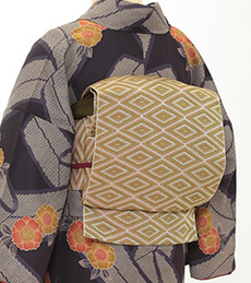 名古屋帯のレンタル着物一例