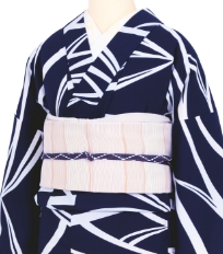 レンタル着物一例 名古屋帯 6月〜9月夏物着物