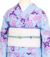 レンタル着物一例 名古屋帯 6月〜9月夏物着物