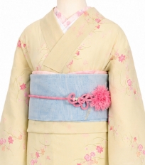 レンタル着物一例 名古屋帯 6月〜9月夏物着物