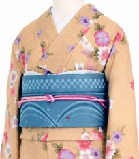 レンタル着物一例 名古屋帯 6月〜9月夏物着物