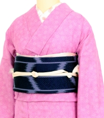レンタル着物一例 名古屋帯 6月〜9月夏物着物