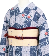 レンタル着物一例 名古屋帯 6月〜9月夏物着物